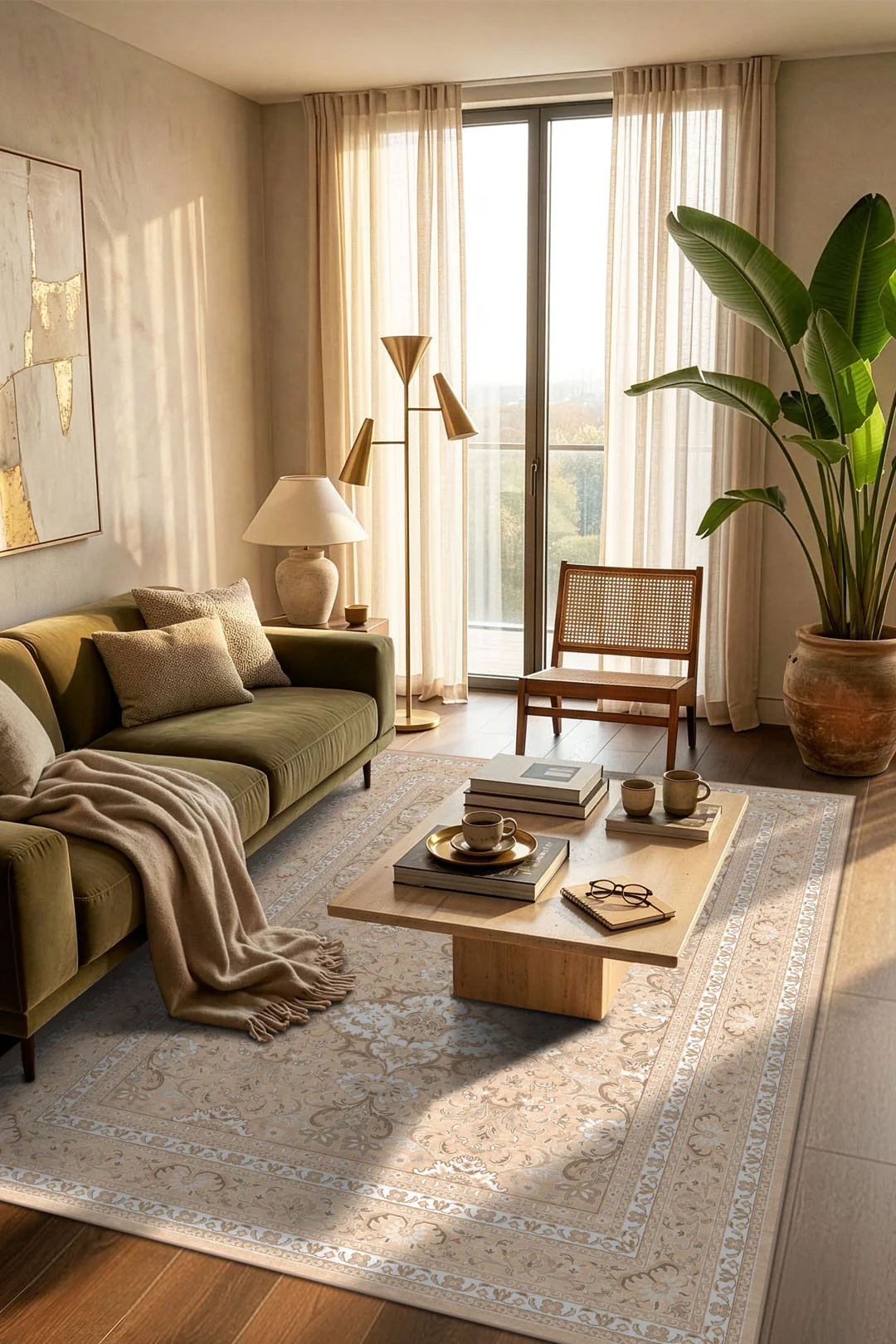 Amaryllis Beige Rug - Image 4