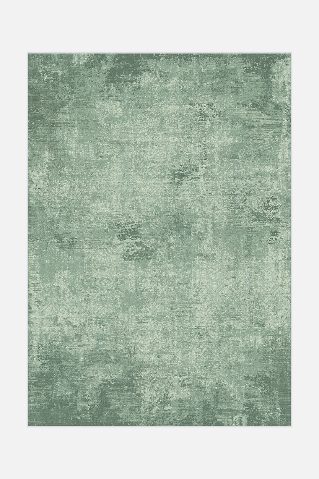 Ash Slate Green Rug