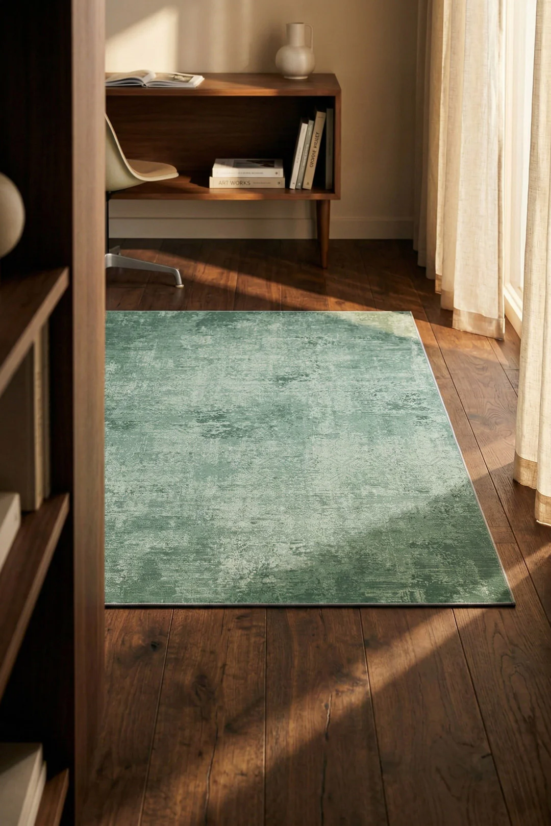 Ash Slate Green Rug - Image 24