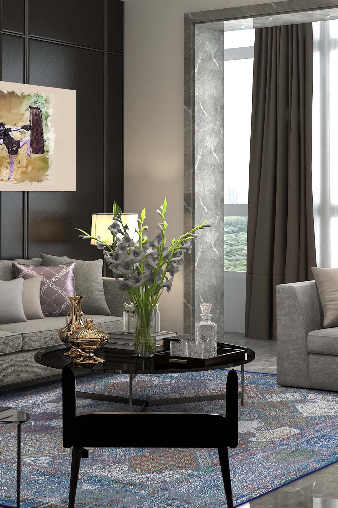 Duva Teal Rug - Image 16