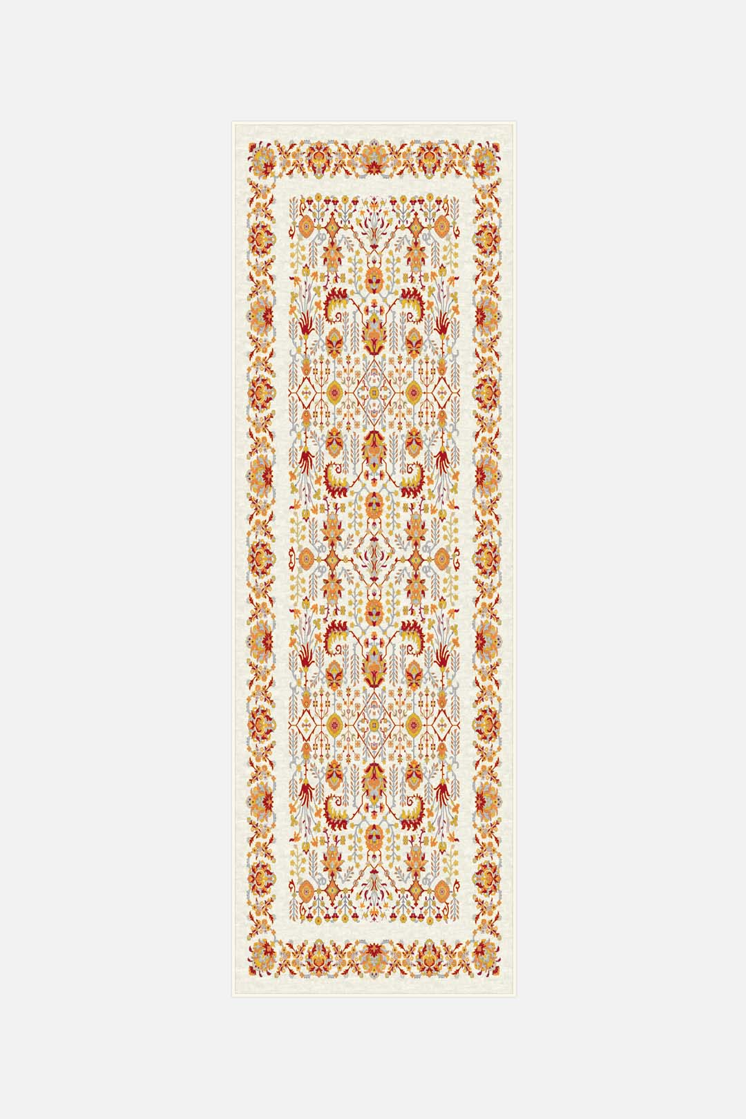 Fleur Red Rug - Image 5