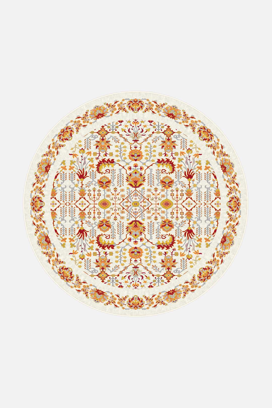 Fleur Red Rug - Image 8