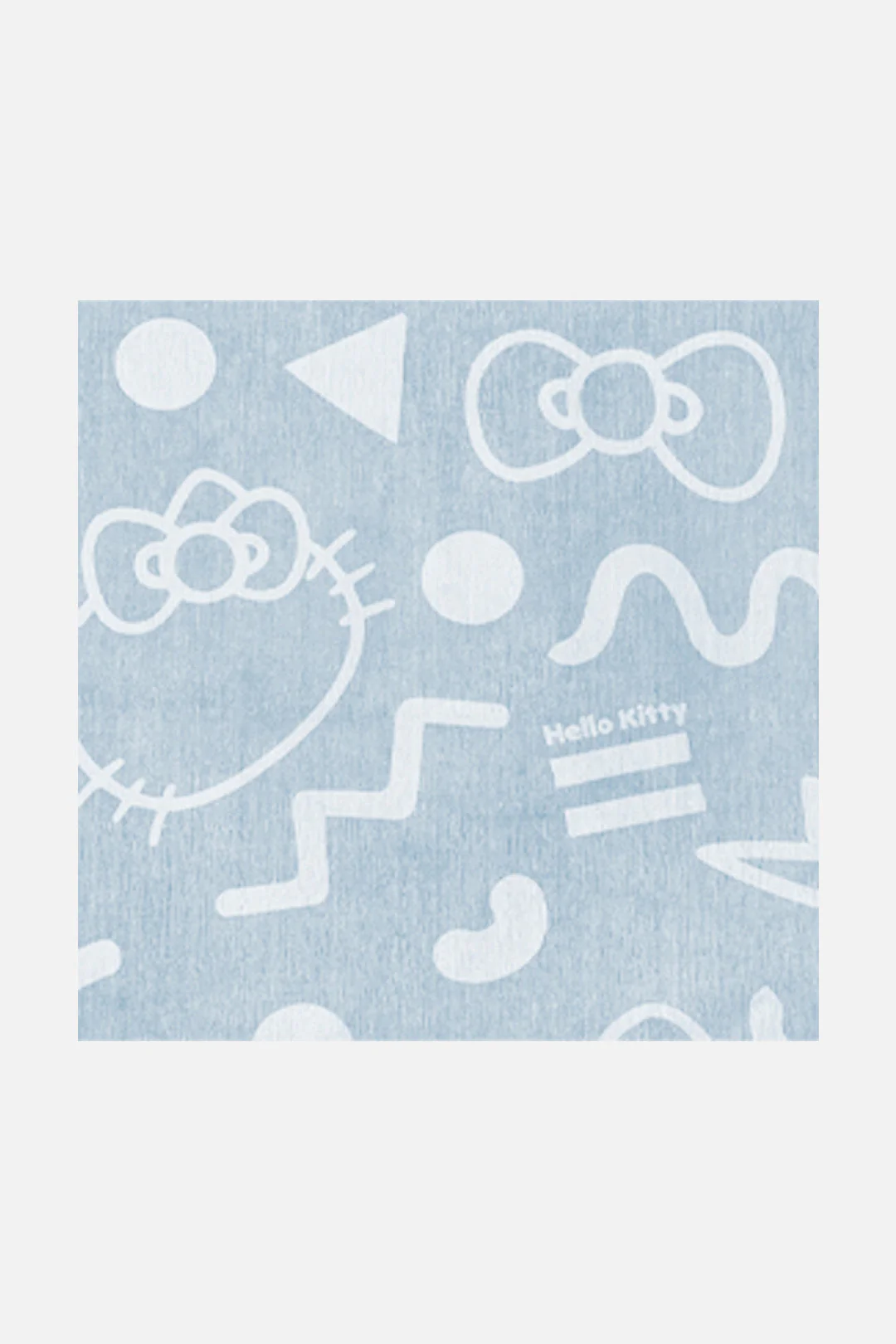 Hello Kitty Comic Slate Blue Rug - Image 3