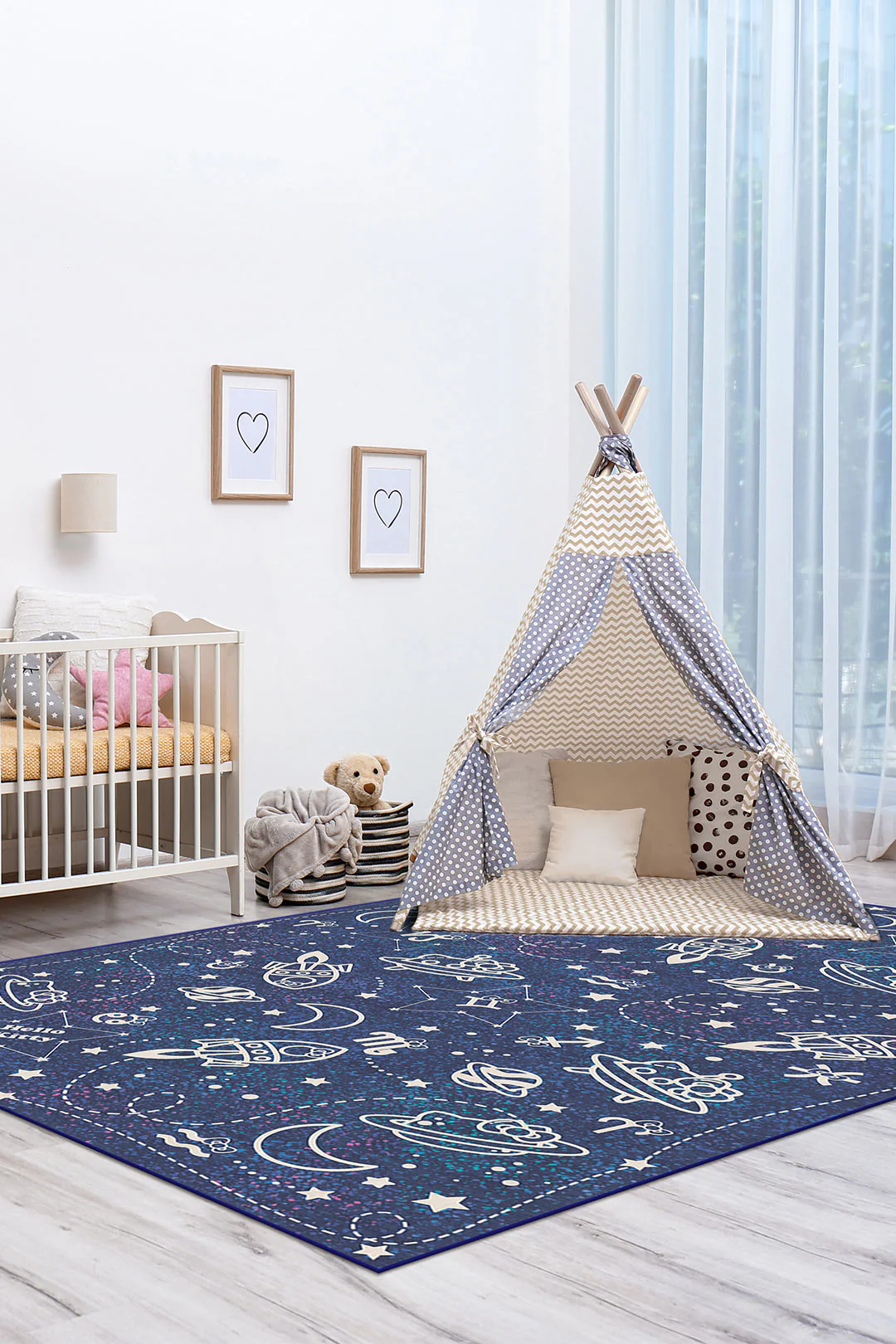 Hello Kitty Zodiac Galaxy Rug - Image 4