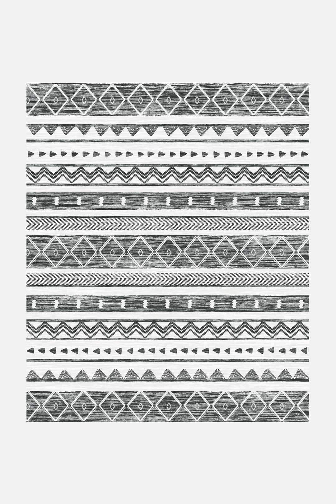 Ikat Anthracite Rug - Image 17