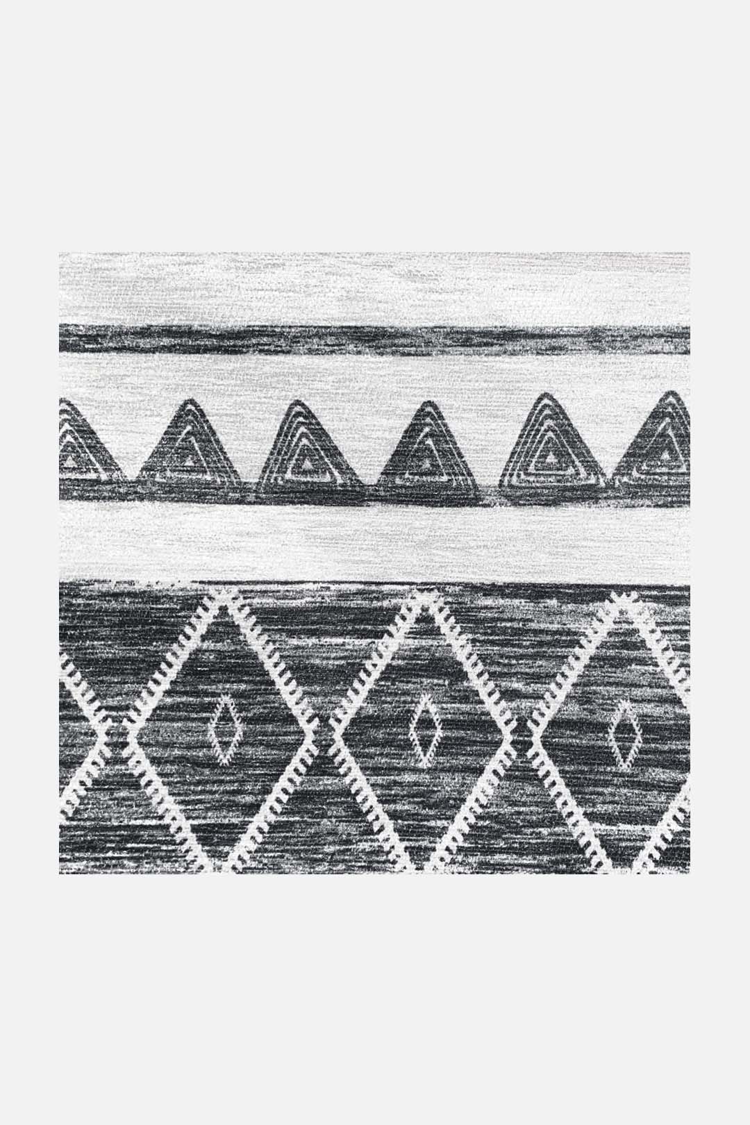 Ikat Anthracite Rug - Image 3