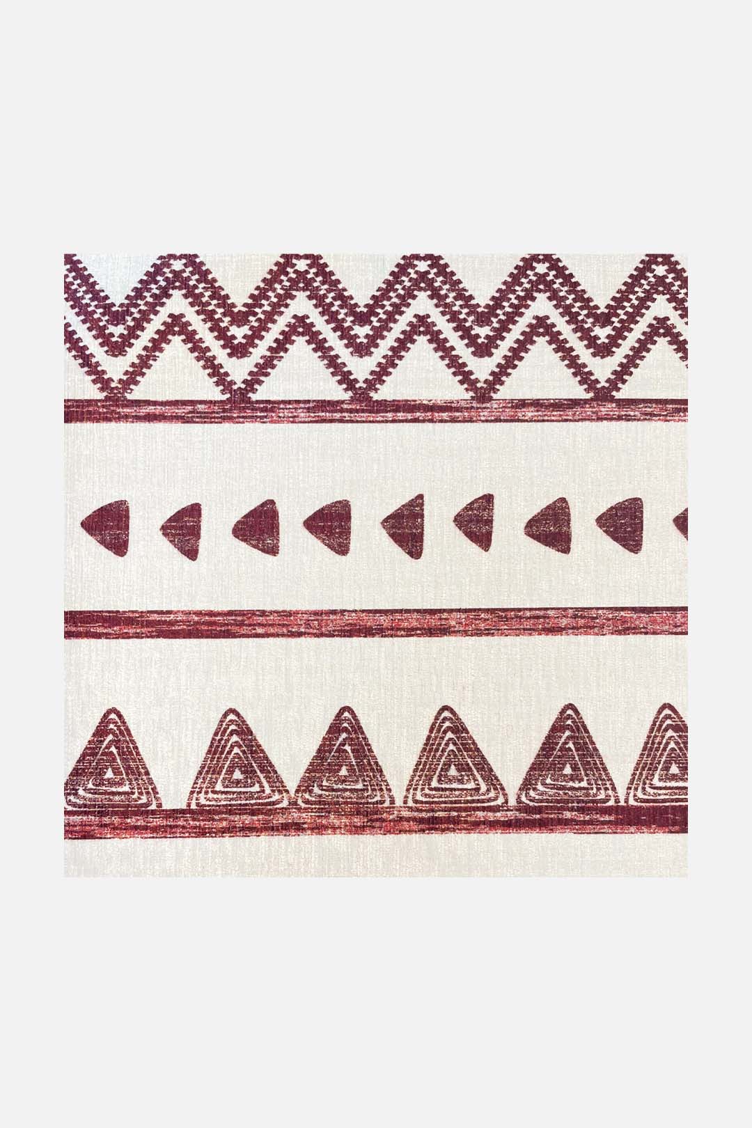 Ikat Maroon Rug - Image 15