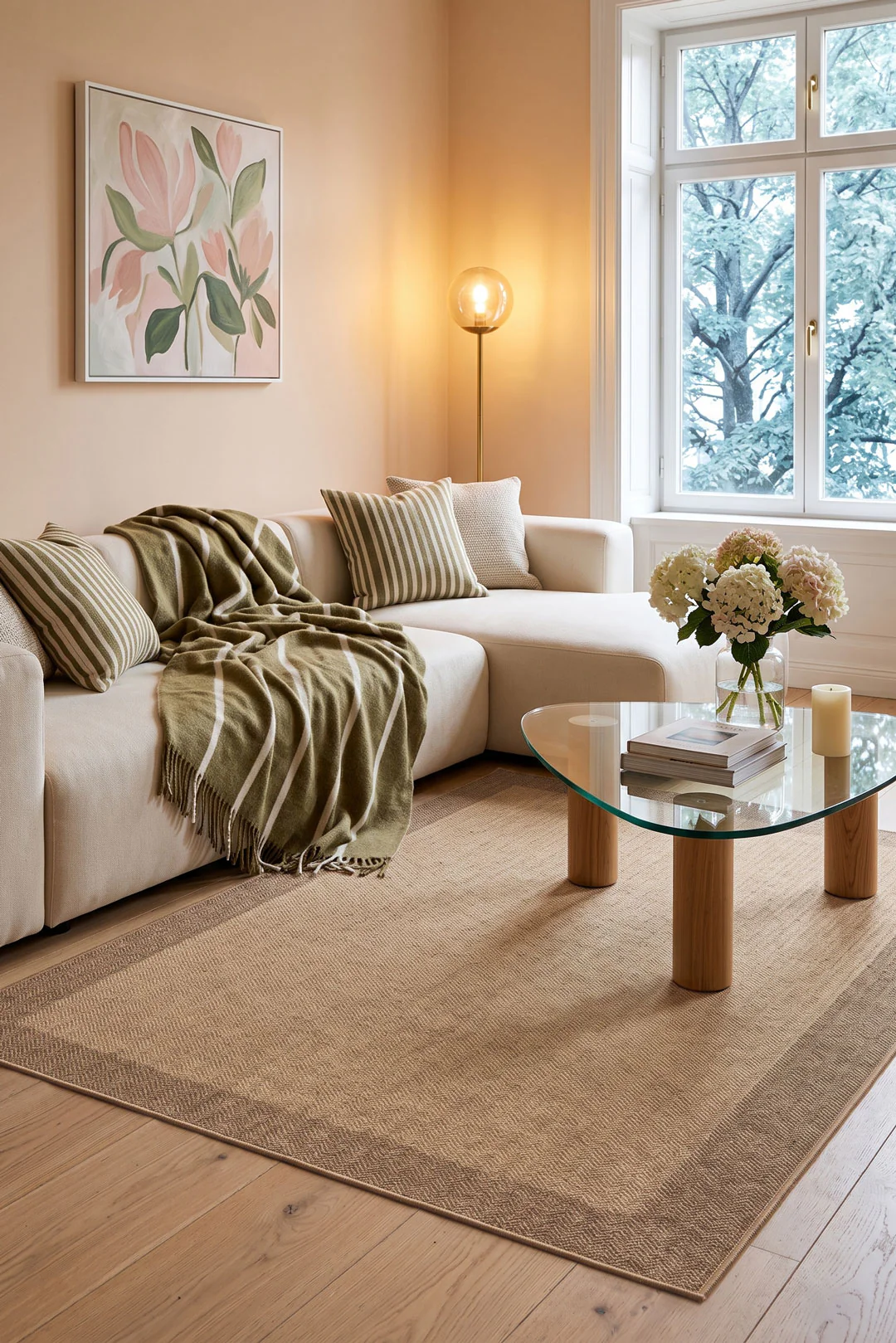 Jute-Touch Alisa Crema Rug - Image 5