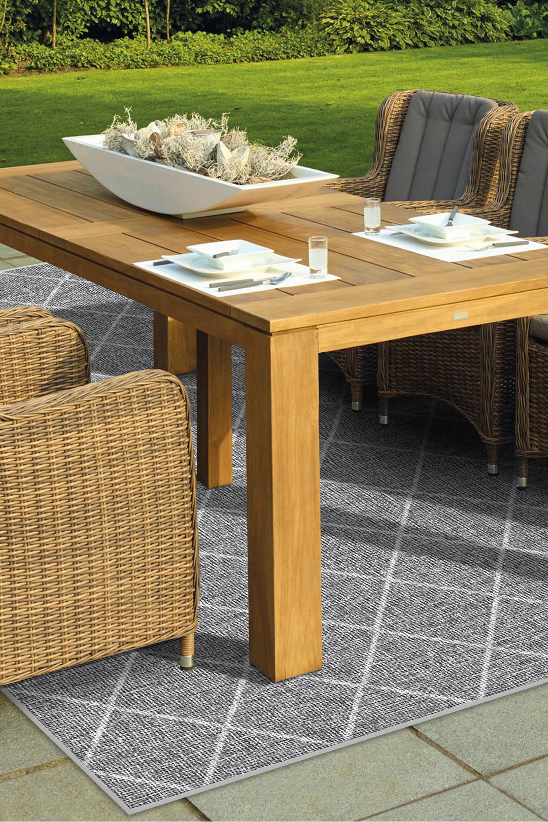 Jute-Touch Amy Platinum Grey Rug - Image 19