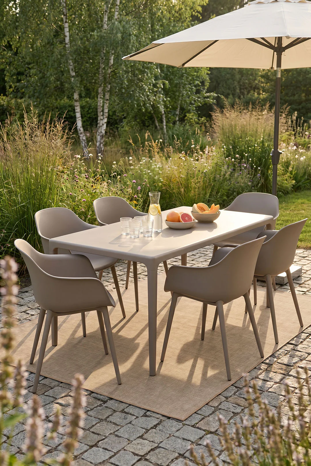 Jute-Touch Mono Chic Rug - Image 4