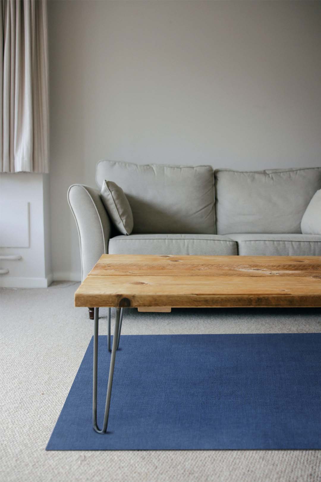 Jute-Touch Mono Sapphire Rug - Image 18