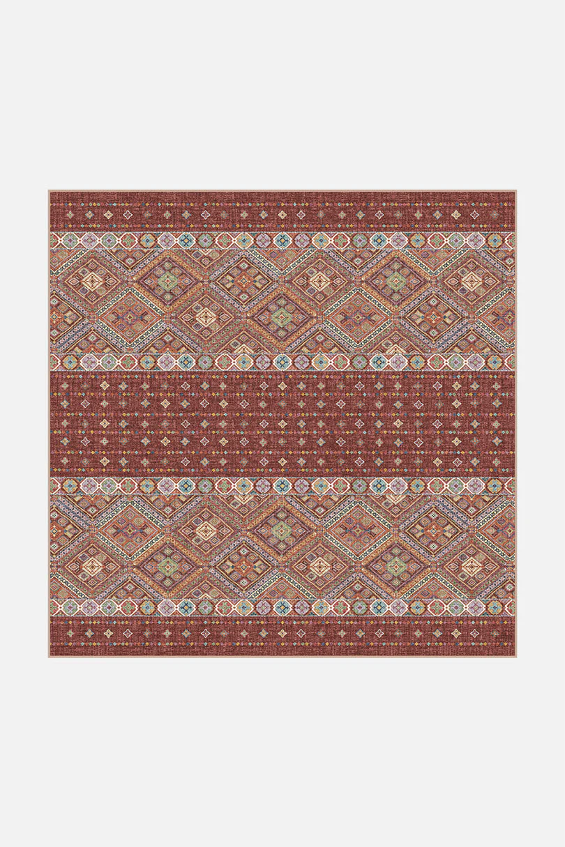 Leila Brick Rug - Image 11
