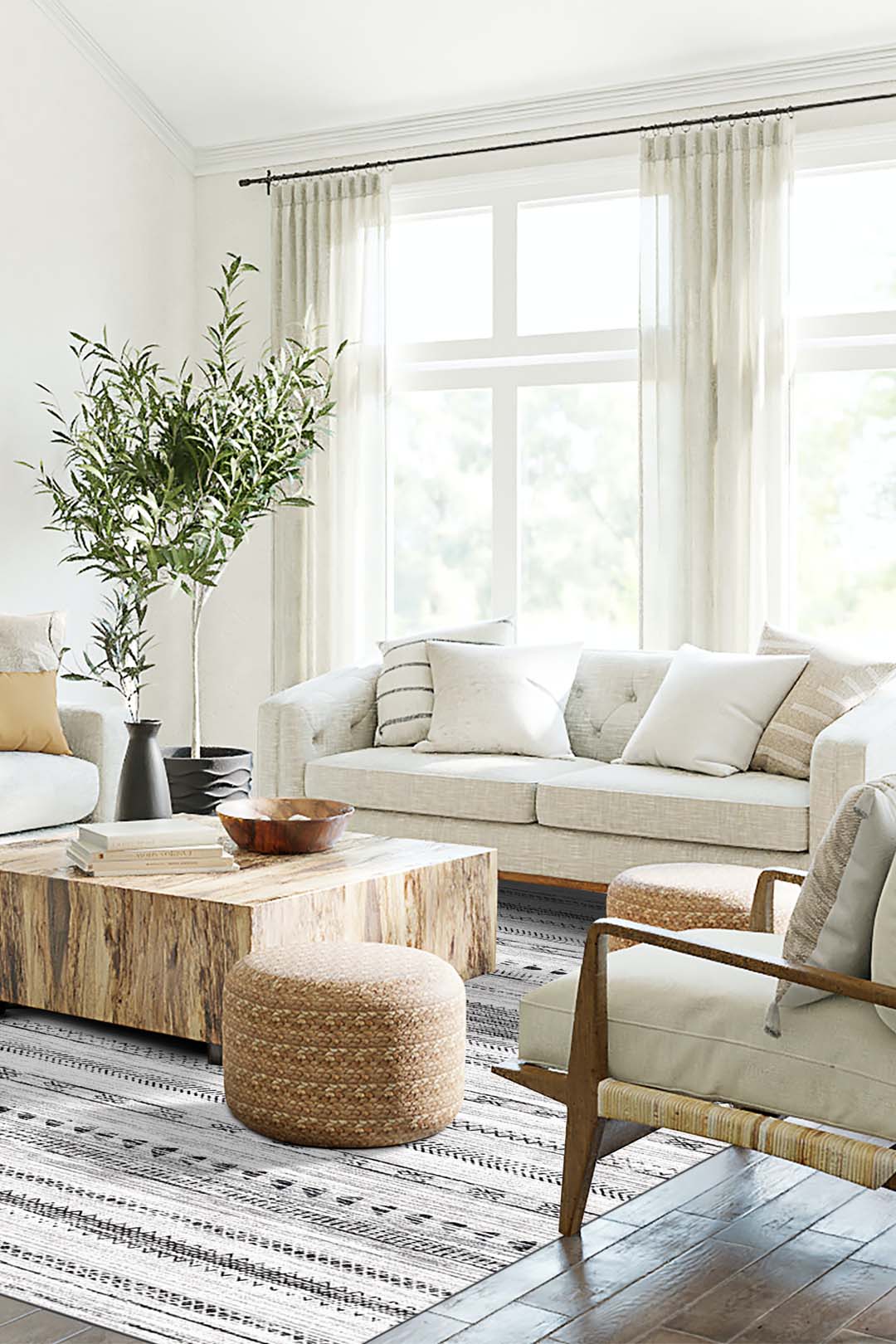 Lilly Natural Rug - Image 16