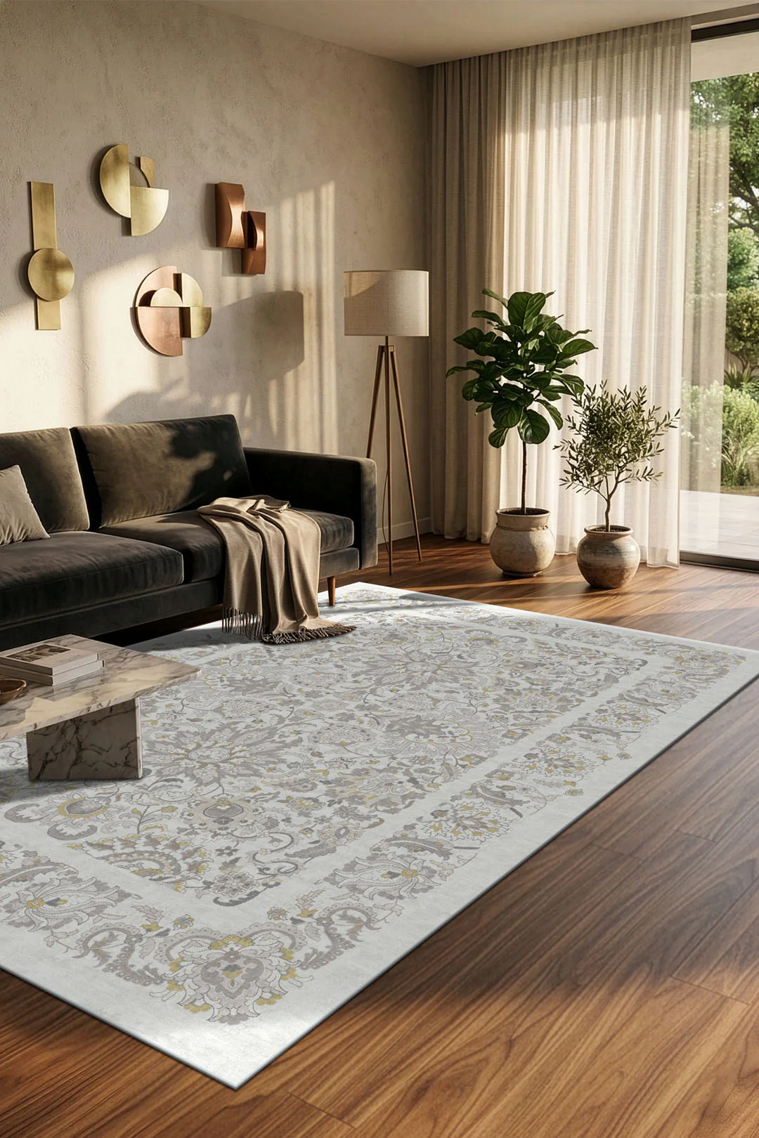Magnolia Taupe Rug - Image 17