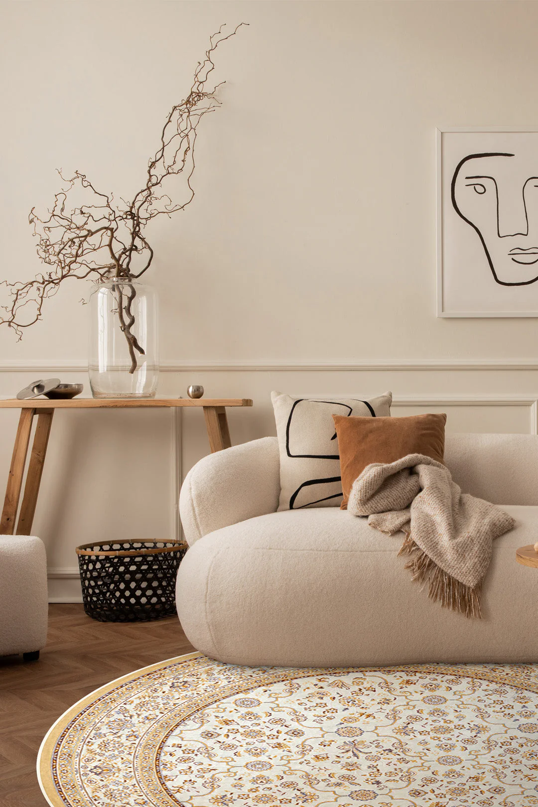 Nesrin Beige Rug - Image 11