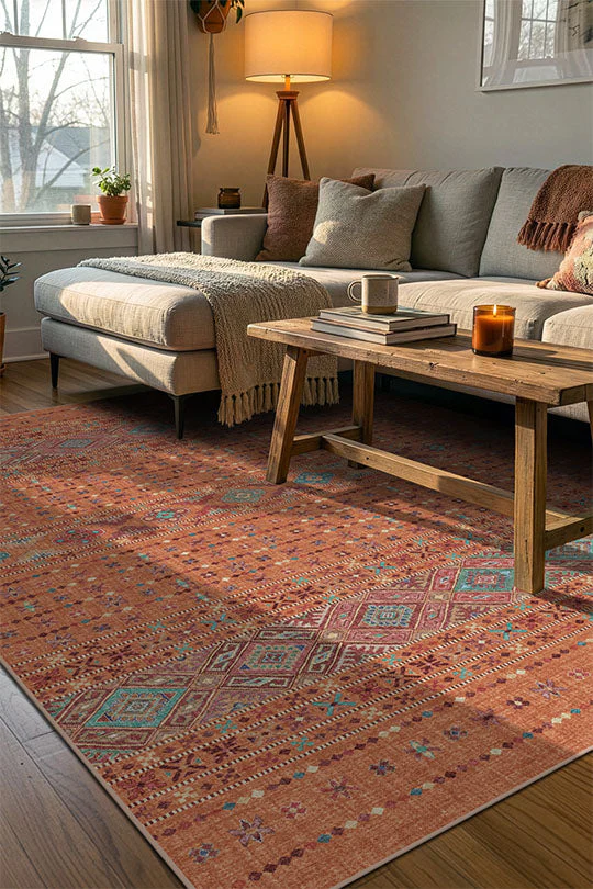 Noura Cinnamon Rug - Image 4