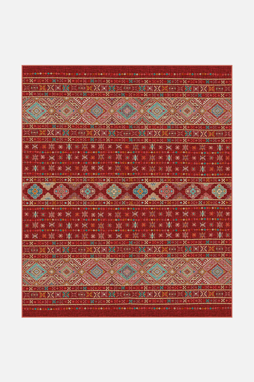 Noura Ruby Rug - Image 14