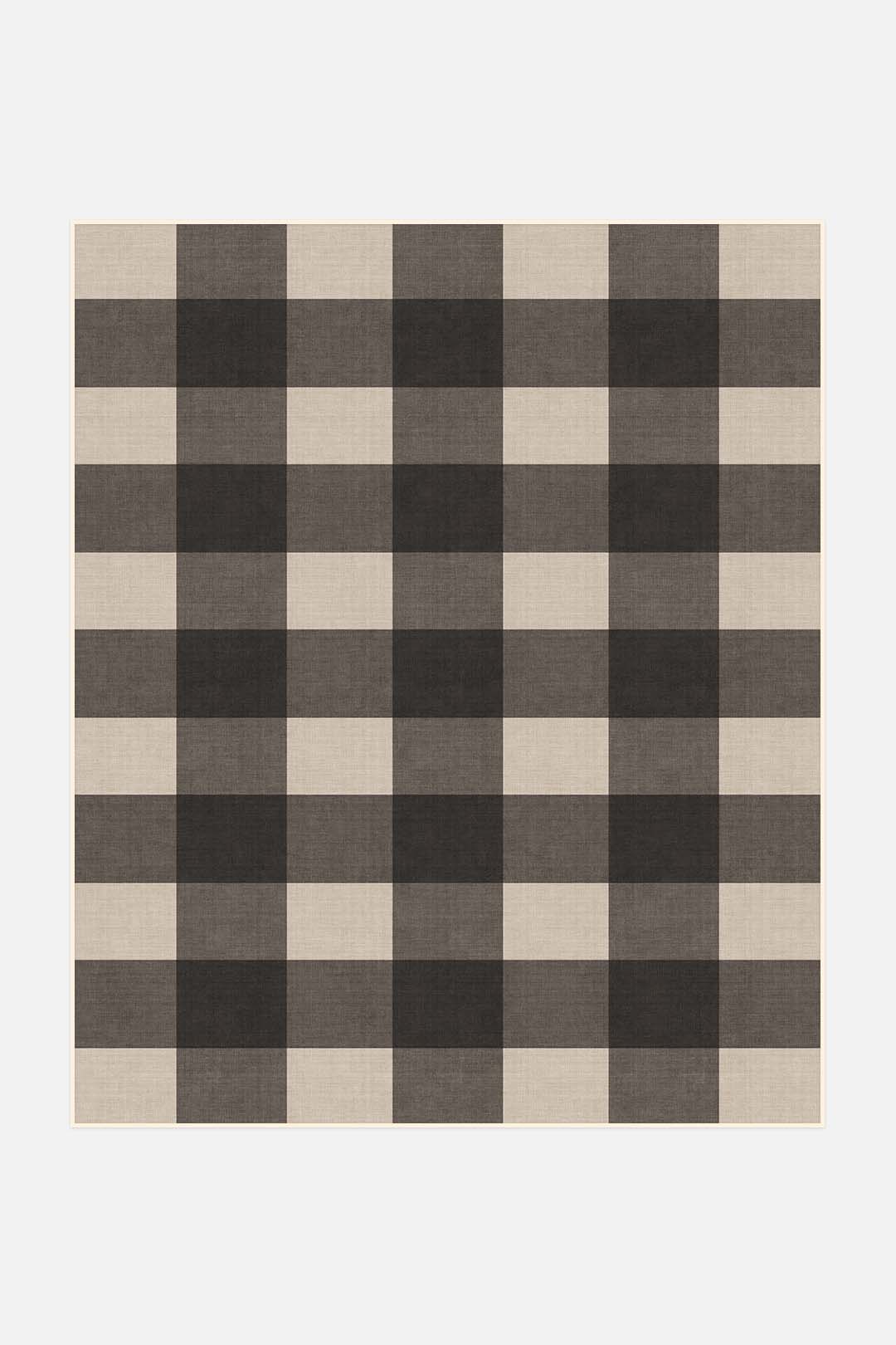 Outdoor Square Anthracite Rug - Image 17