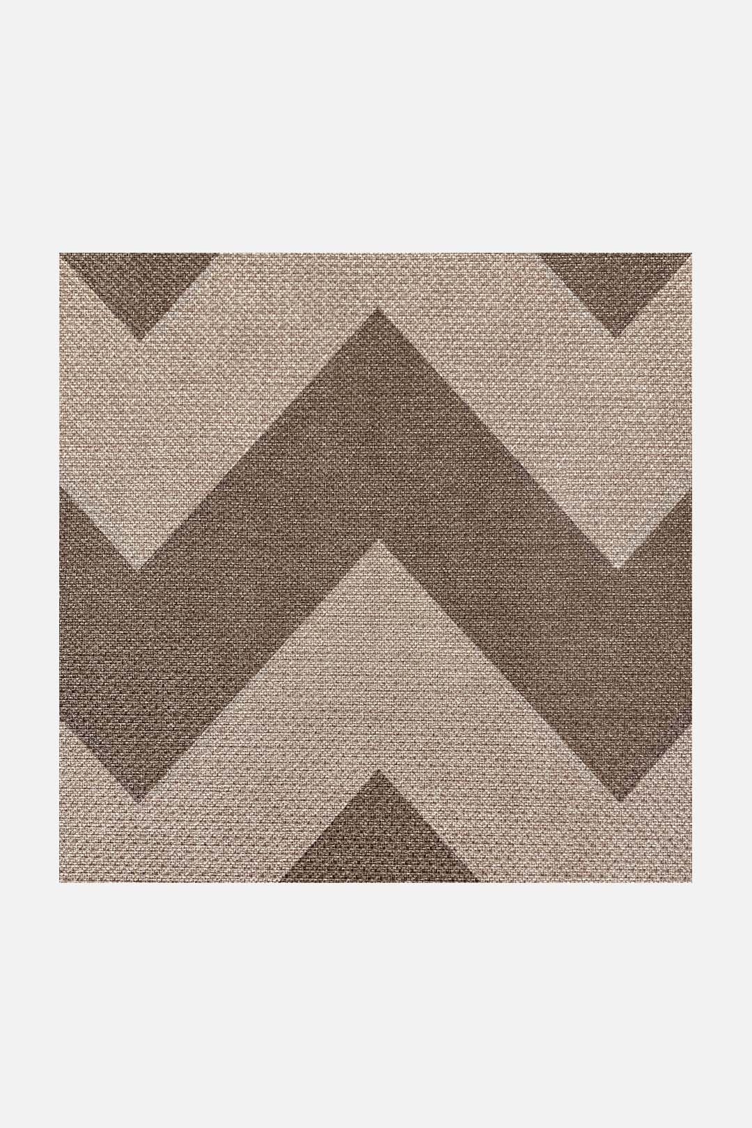 Outdoor Zigzag Mocha Rug - Image 8