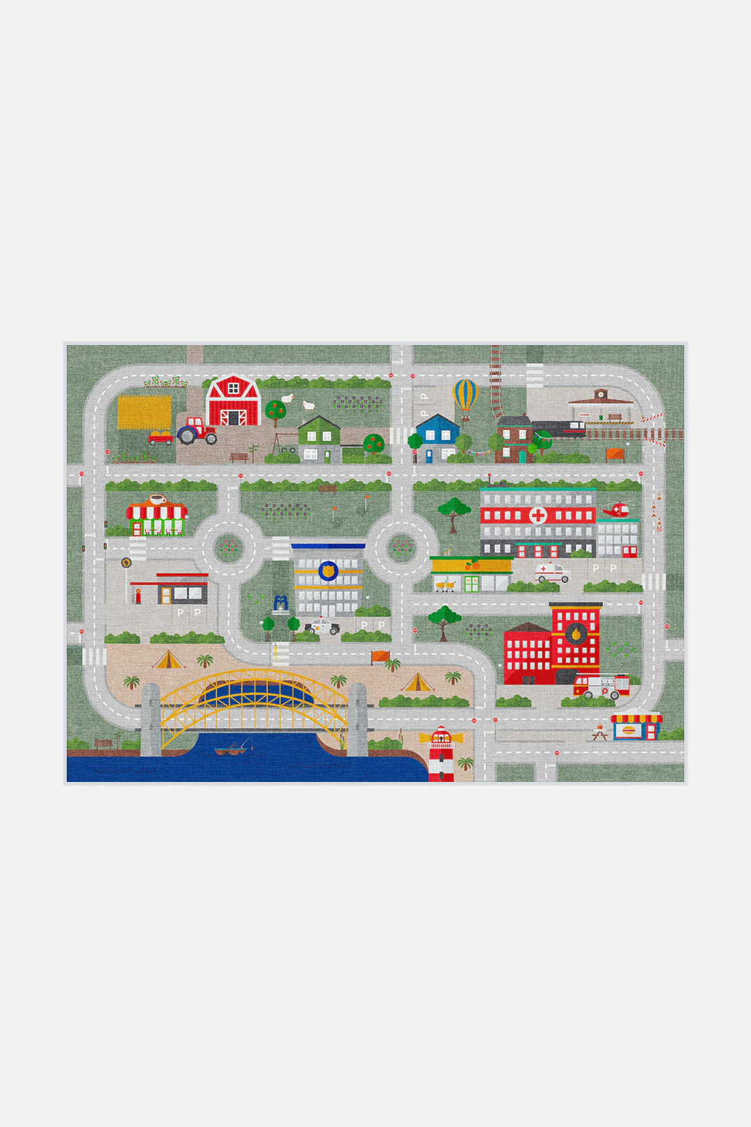 Play Rug Streets Colourful - Image 9