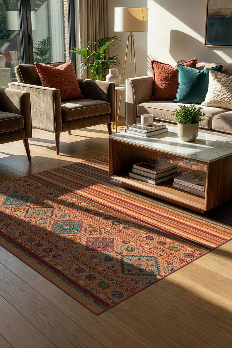 Samira Saffron Rug - Image 17