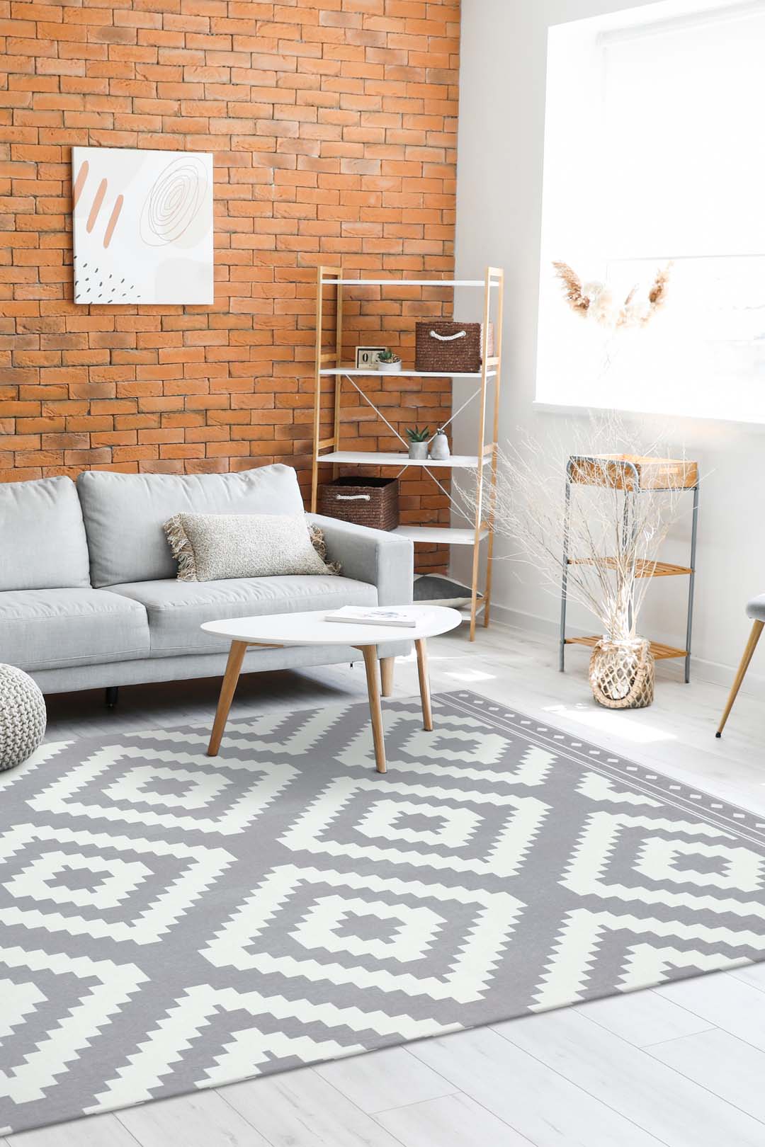 Scandi Grey Rug - Image 20