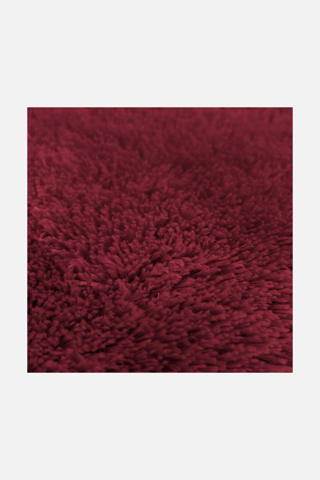 Shaggy Mono Ruby Rug - Image 2