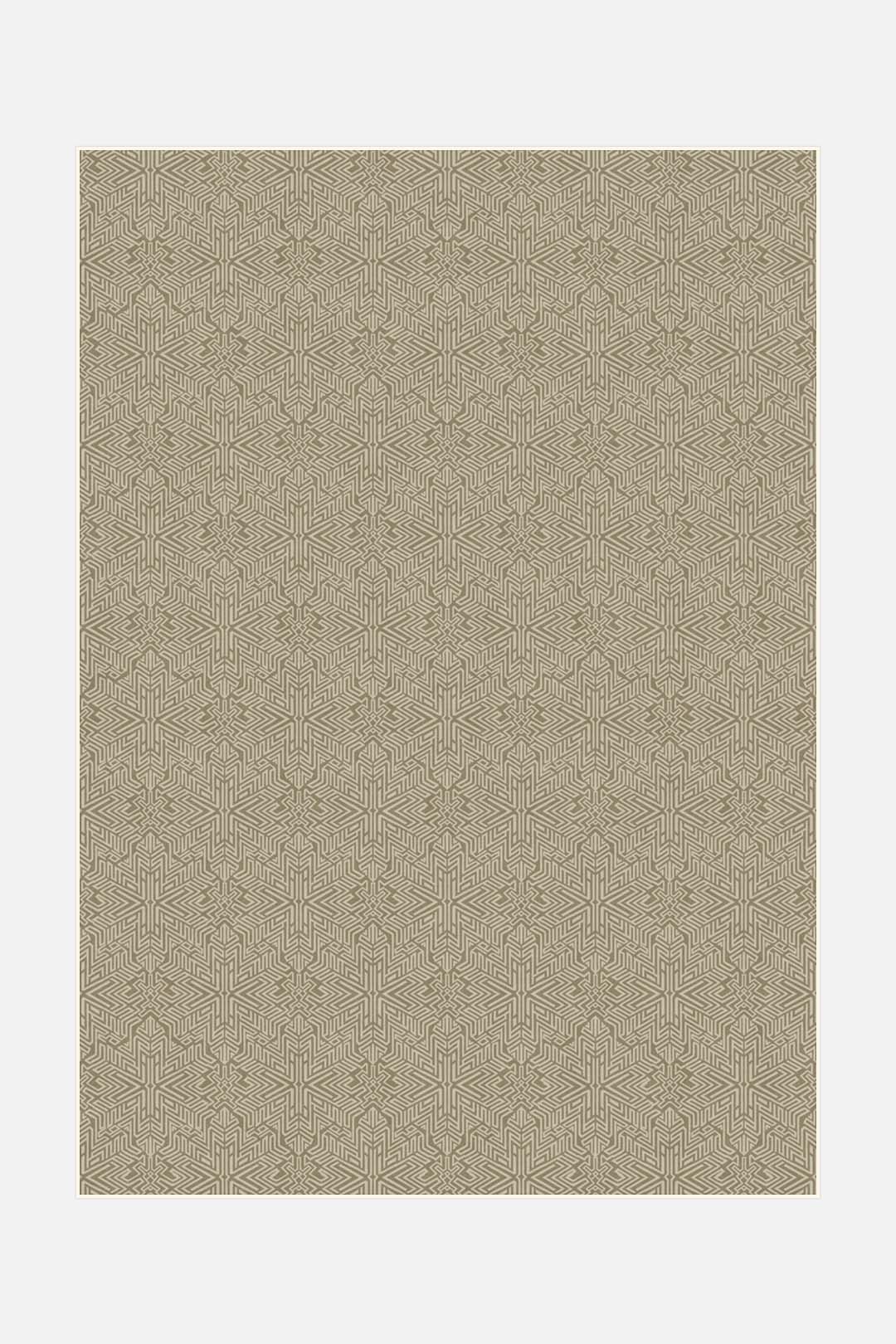 Snowflake Cinnamon Rug