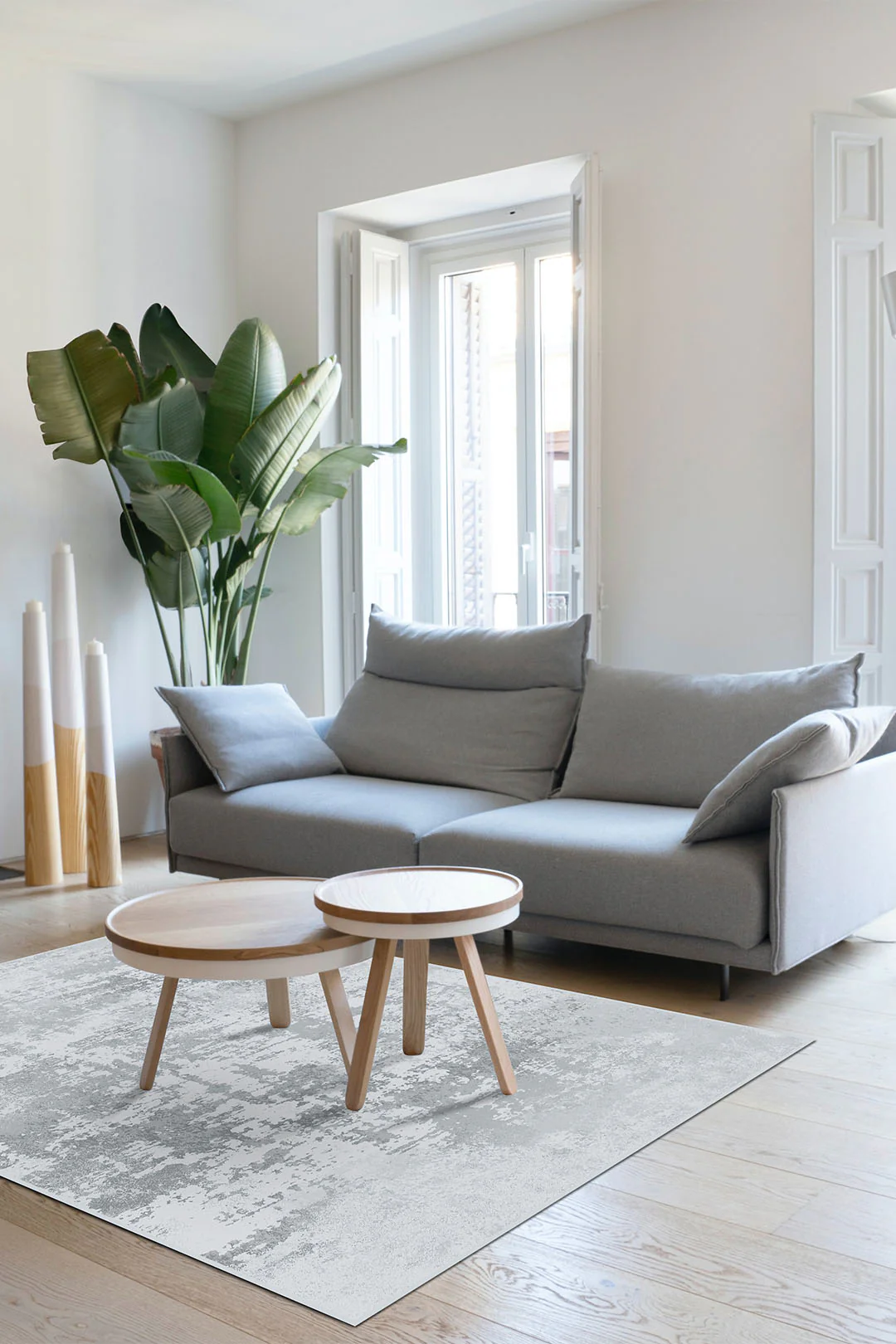 Uno Ice Grey Rug - Image 4